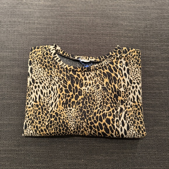 Animal Print Crop Top ~ Women’s small ~ Zara - Picture 8 of 9